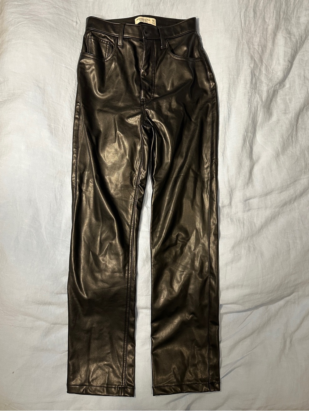 Abercrombie Faux Leather Pants